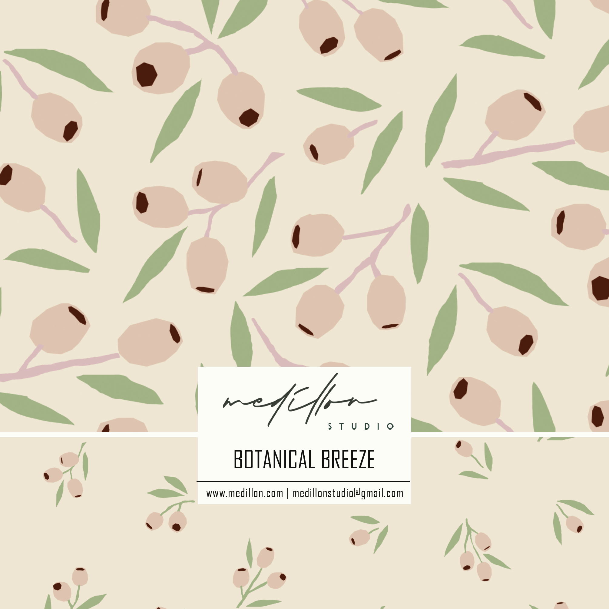 Floral Pattern Design by Medillon