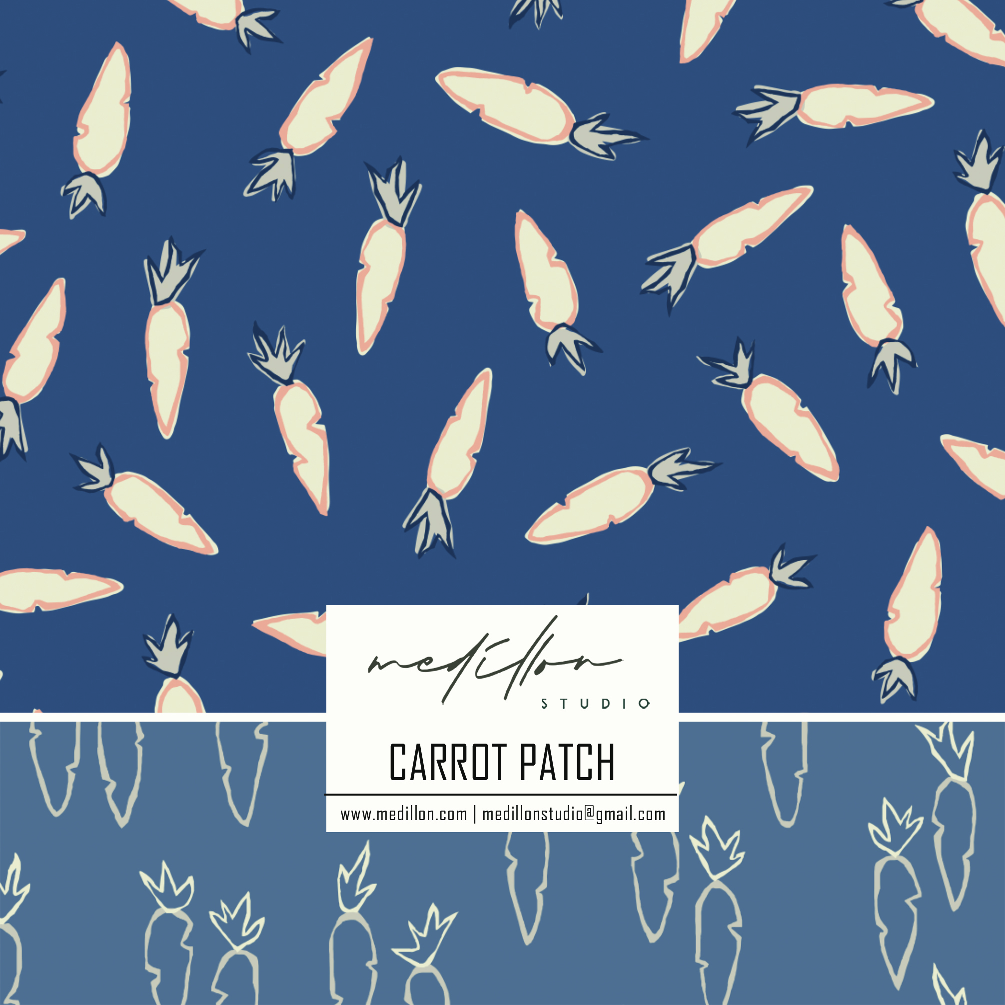Carrot Pattern Design by Medillon