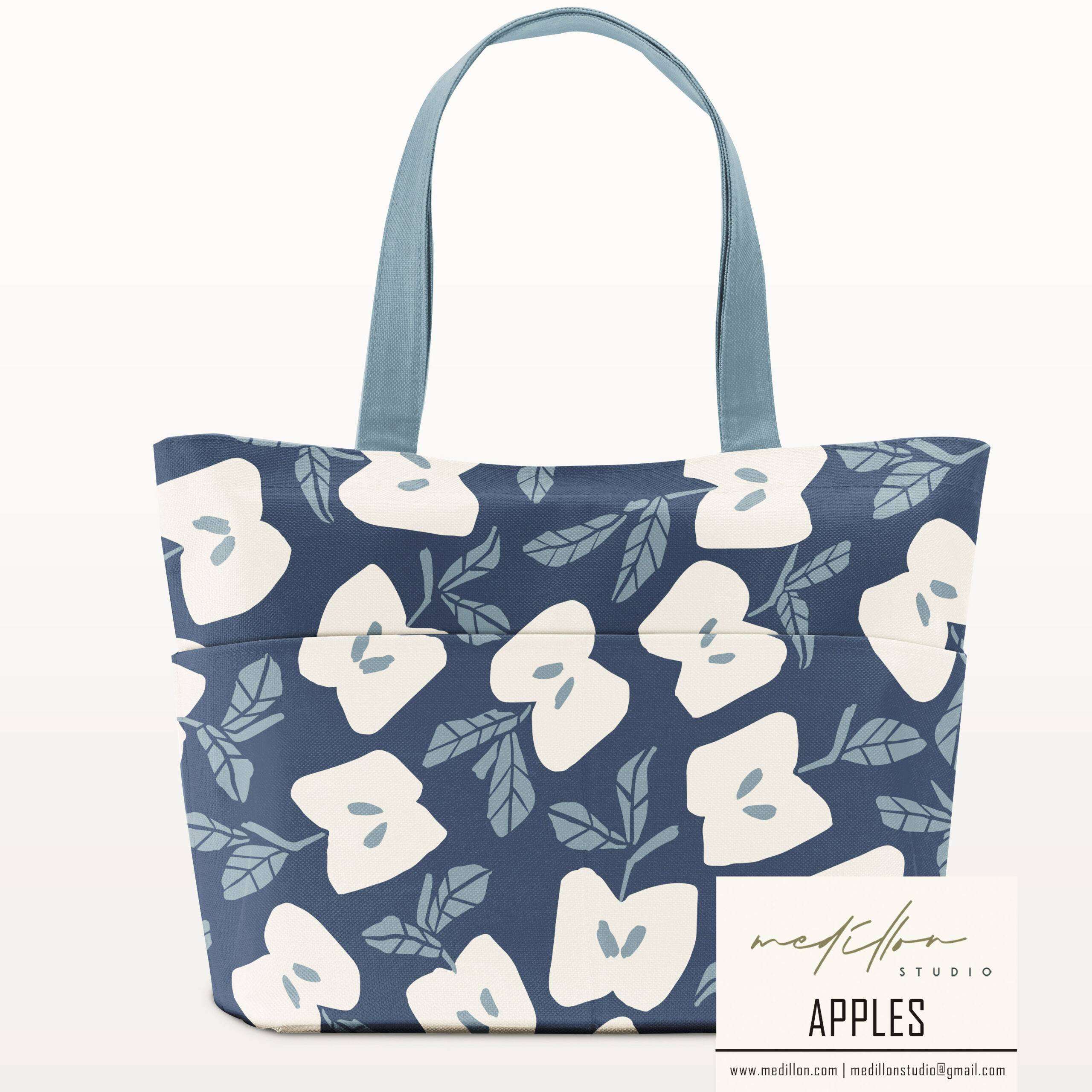 Bold Apple Pattern by Medillon