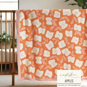 Bold Apple Pattern by Medillon
