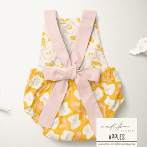 Bold Apple Pattern by Medillon