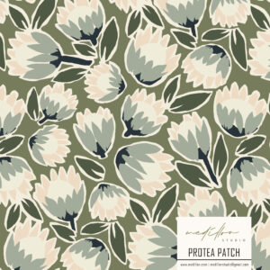 Protea Floral Pattern Design by Medillon