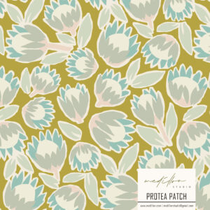 Protea Floral Pattern Design by Medillon