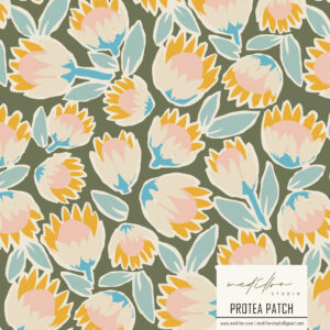Protea Floral Pattern Design by Medillon