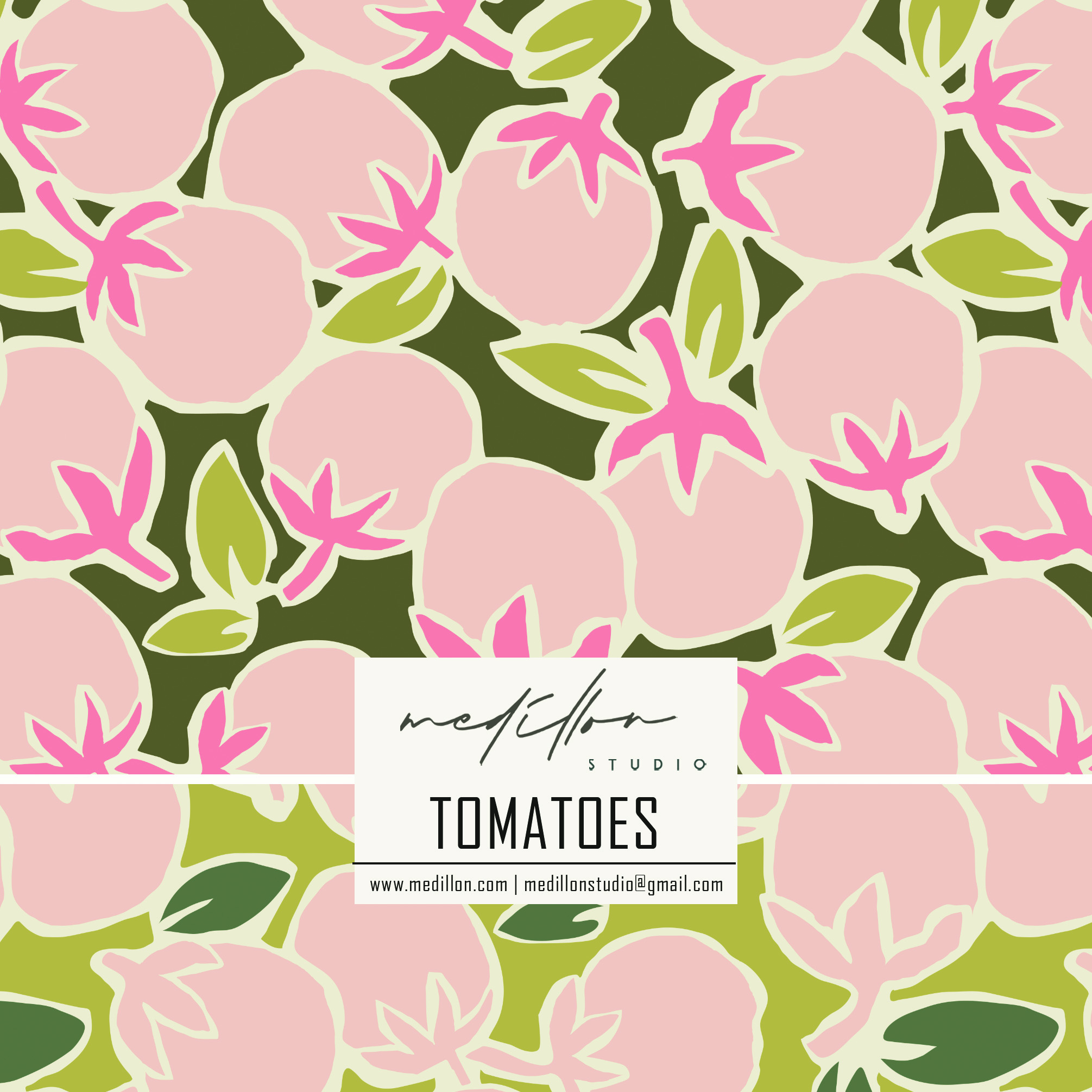 Tomato Pattern Design by Medillon