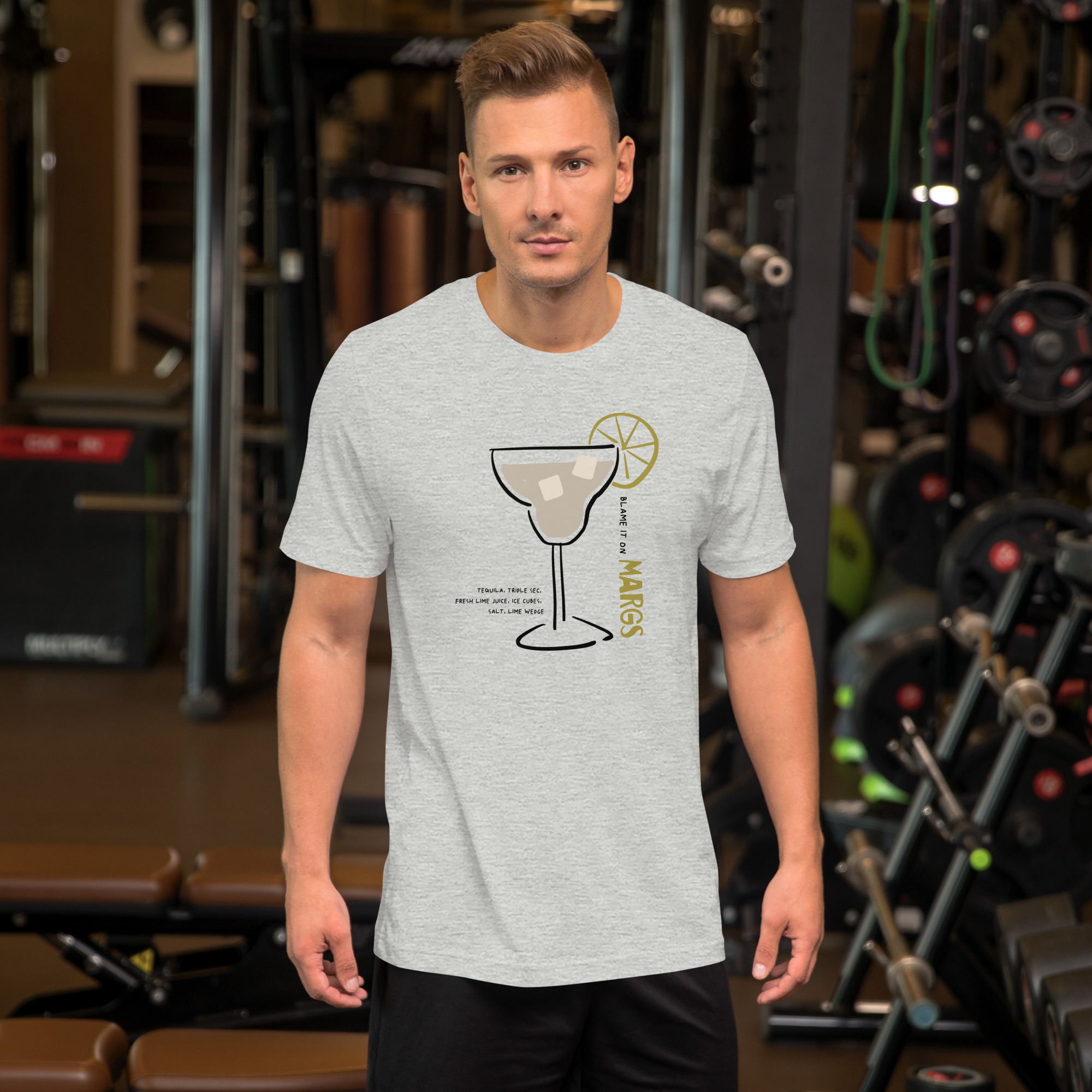 Funny Margarita Shirt – Blame It on Marg Graphic Tee – Unisex Cocktail T-Shirt – Tequila Party Shirt – Bold Retro Drink Illustration XS- 5XL size - Image 13