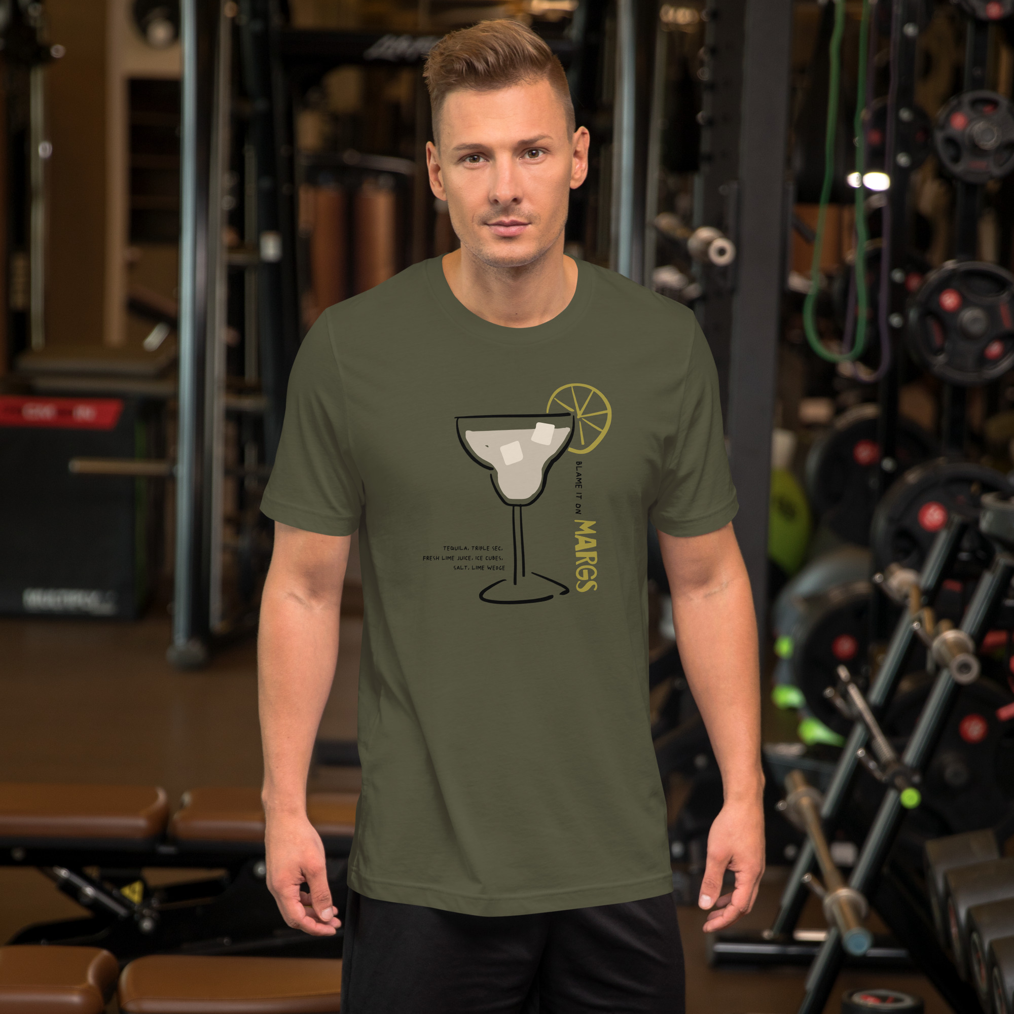 Funny Margarita Shirt – Blame It on Marg Graphic Tee – Unisex Cocktail T-Shirt – Tequila Party Shirt – Bold Retro Drink Illustration XS- 5XL size - Image 11