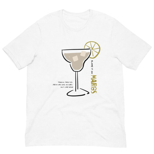 Funny Margarita Shirt – Blame It on Marg Graphic Tee – Unisex Cocktail T-Shirt – Tequila Party Shirt – Bold Retro Drink Illustration XS- 5XL size - Image 10